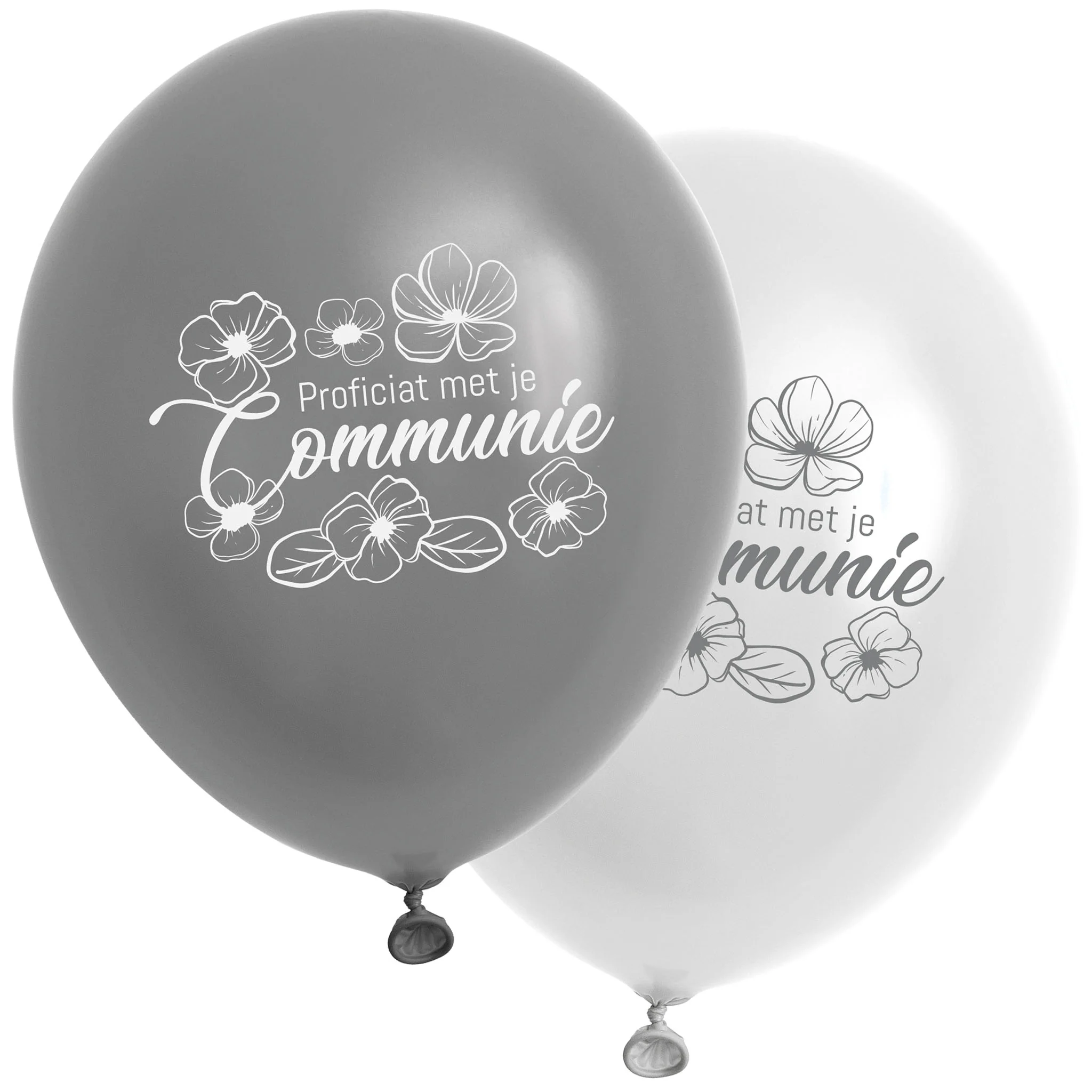 Ballonnen gefeliciteerd met je communie