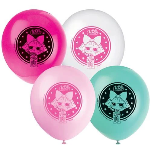 Ballonnen l.o.l surprise 30 cm, 8 stuks