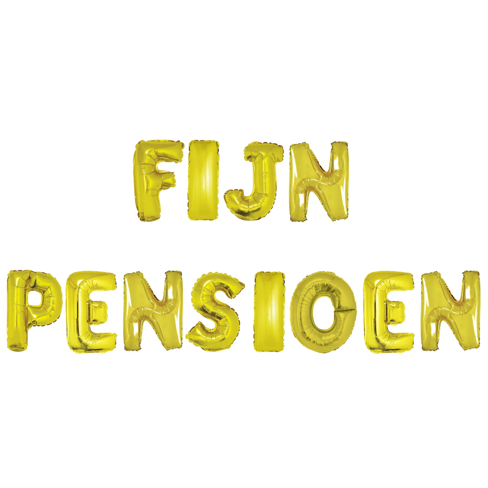 Ballonnen set 16" Fijn pensioen