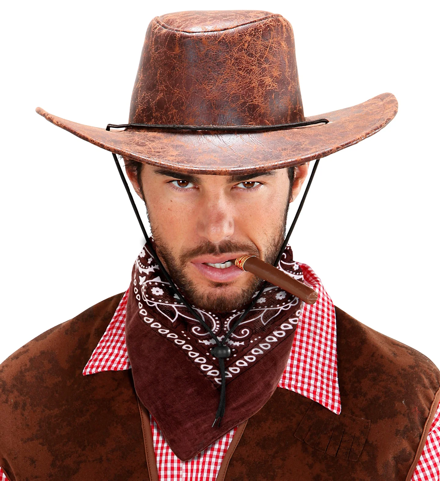 Bandana bruin 55X55 - Image 3