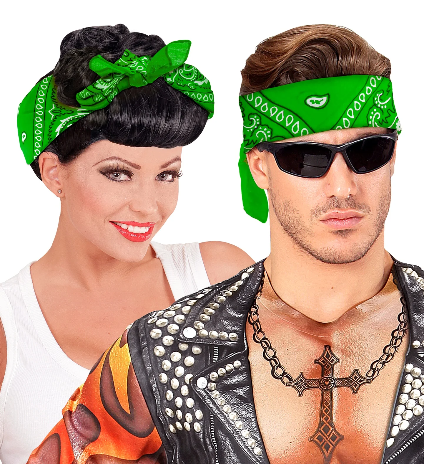 Bandana groen - Image 4