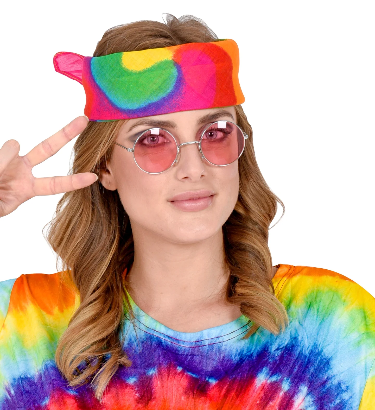 Hippie tie-dye bandana - Image 6