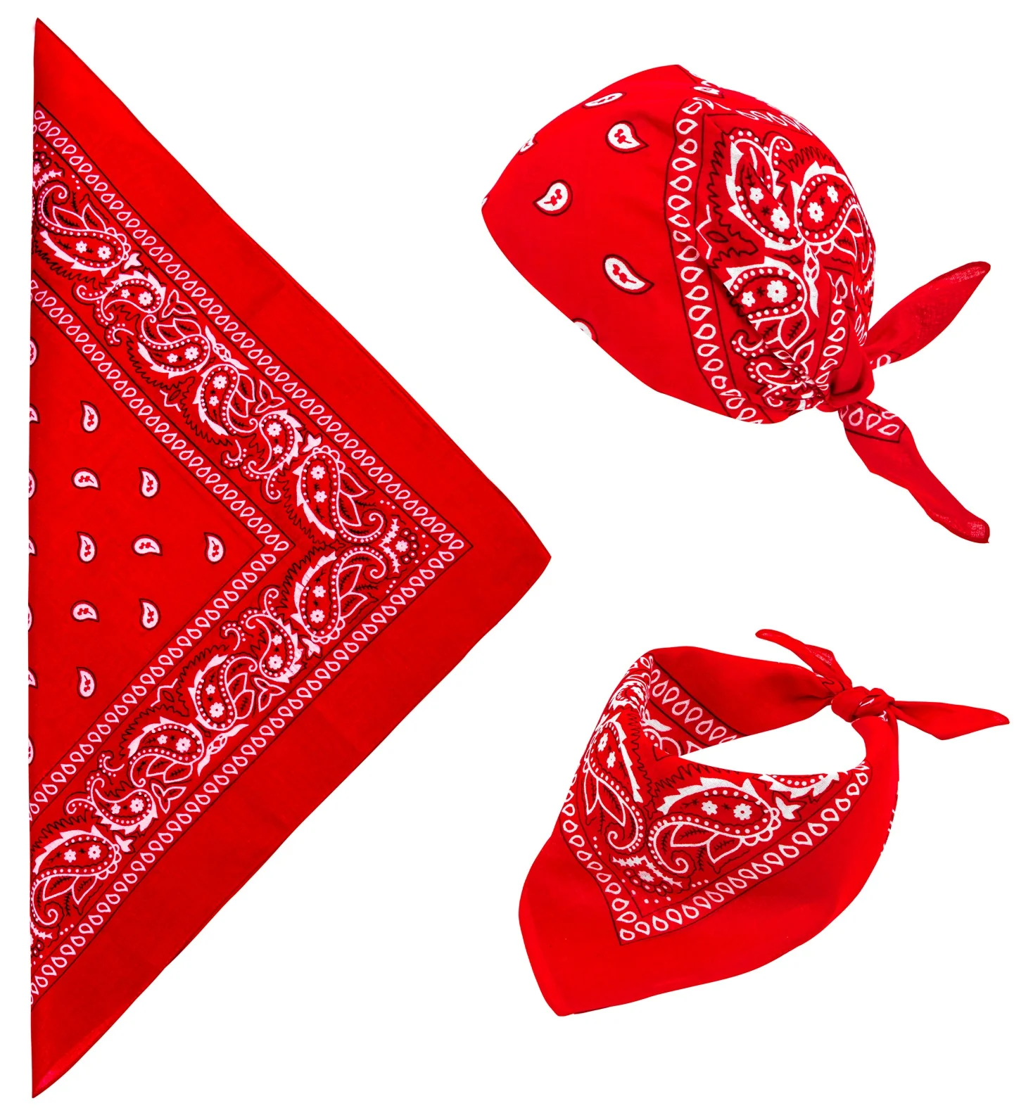 Bandana rood zakdoek