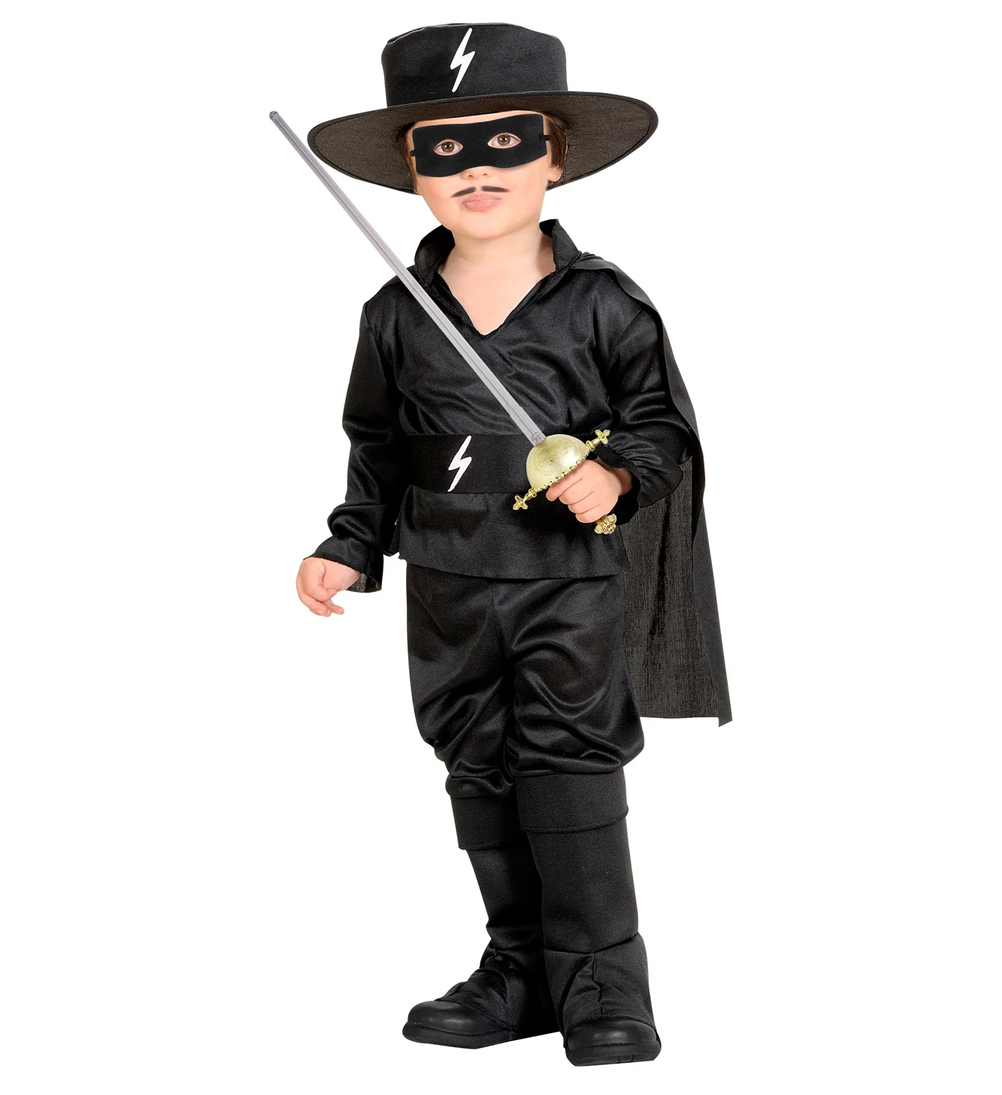 Zorro kostuum bandiet baby