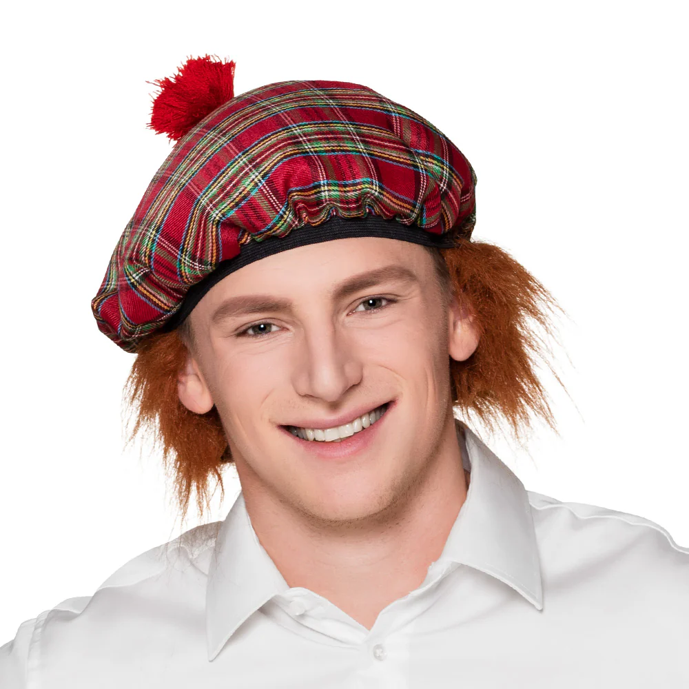 Baret Mr Tartan rood - Image 2