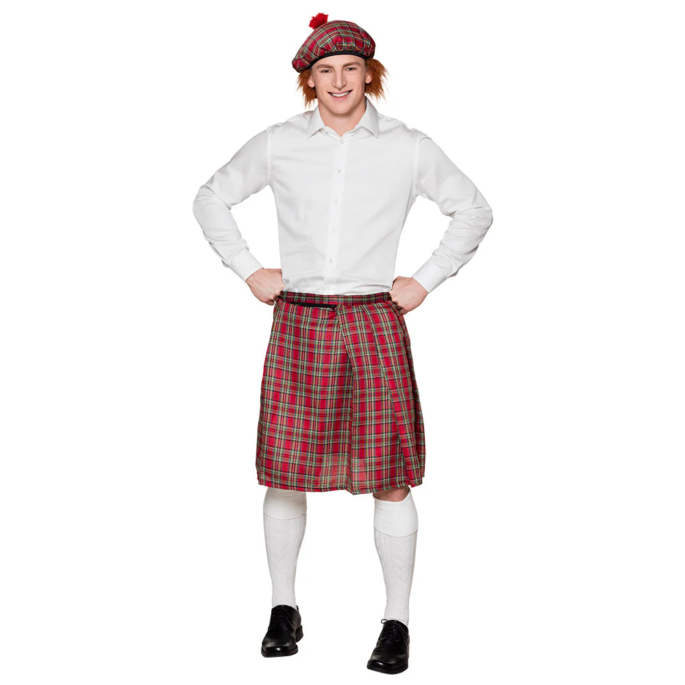 Baret Mr Tartan rood - Image 3