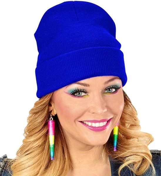 Beanie blauw muts Gijs - Image 5