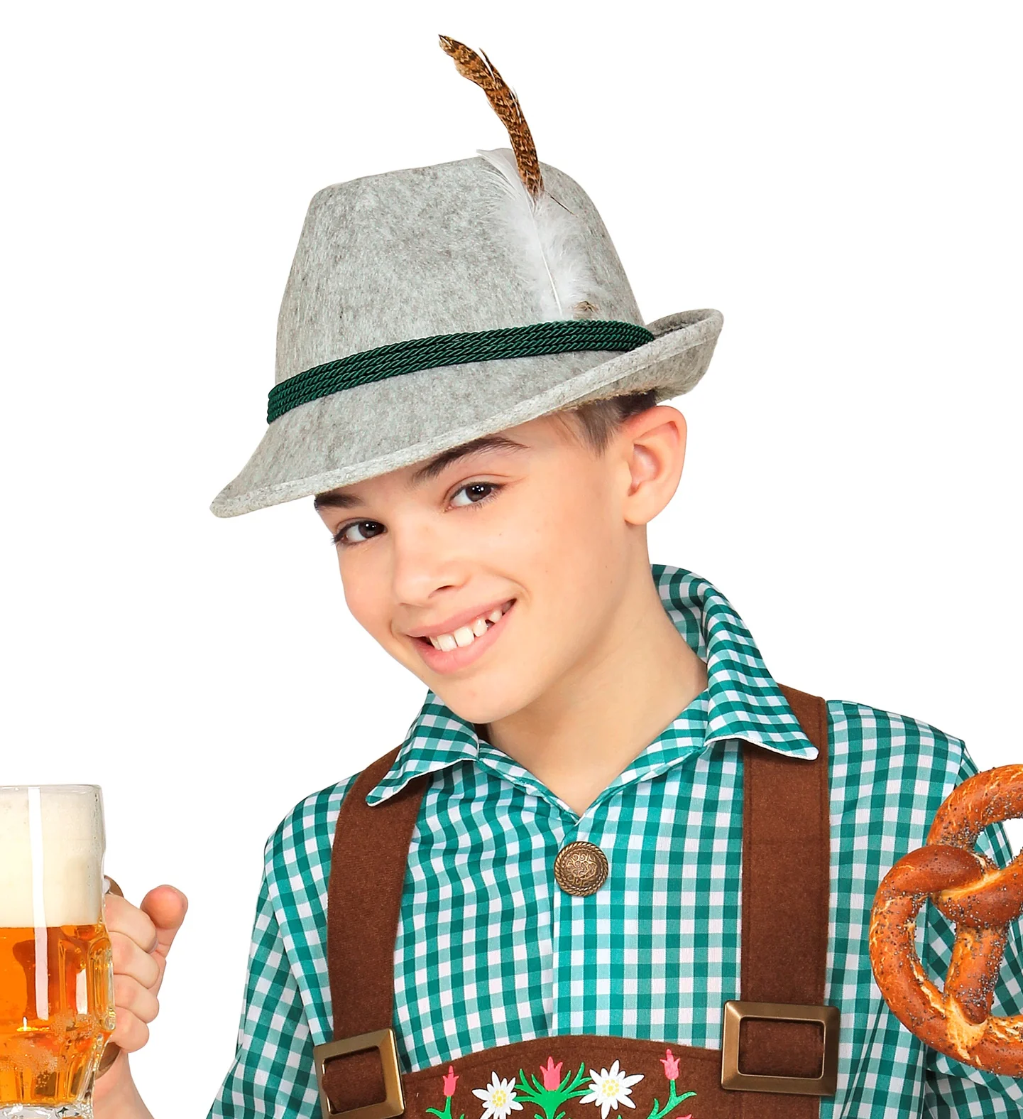 Tiroler hoed met veer kinderen - Image 3