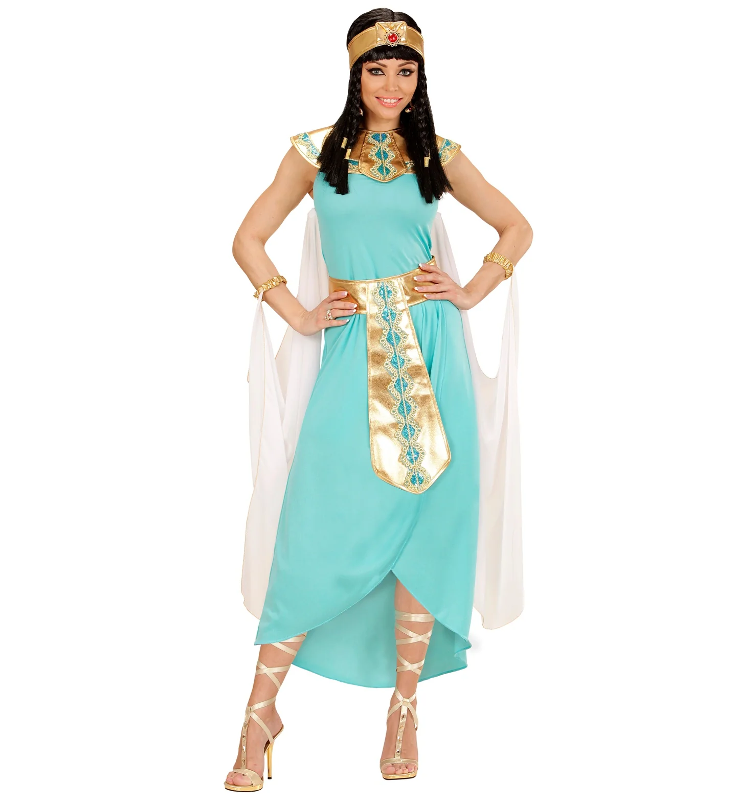 Blauwe Egyptische koninginnen jurkjes - Image 2