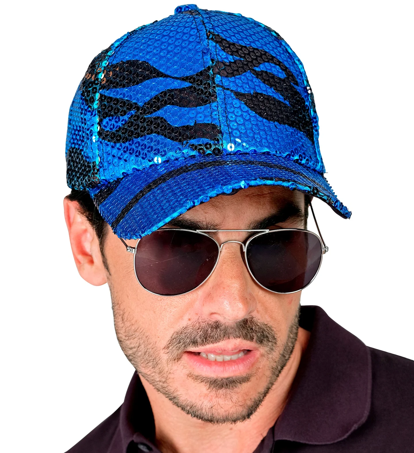 Pet pailletten blauwe golf - Image 2