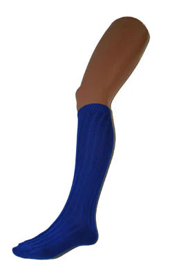 Blauwe kniekousen 60cm - Image 2