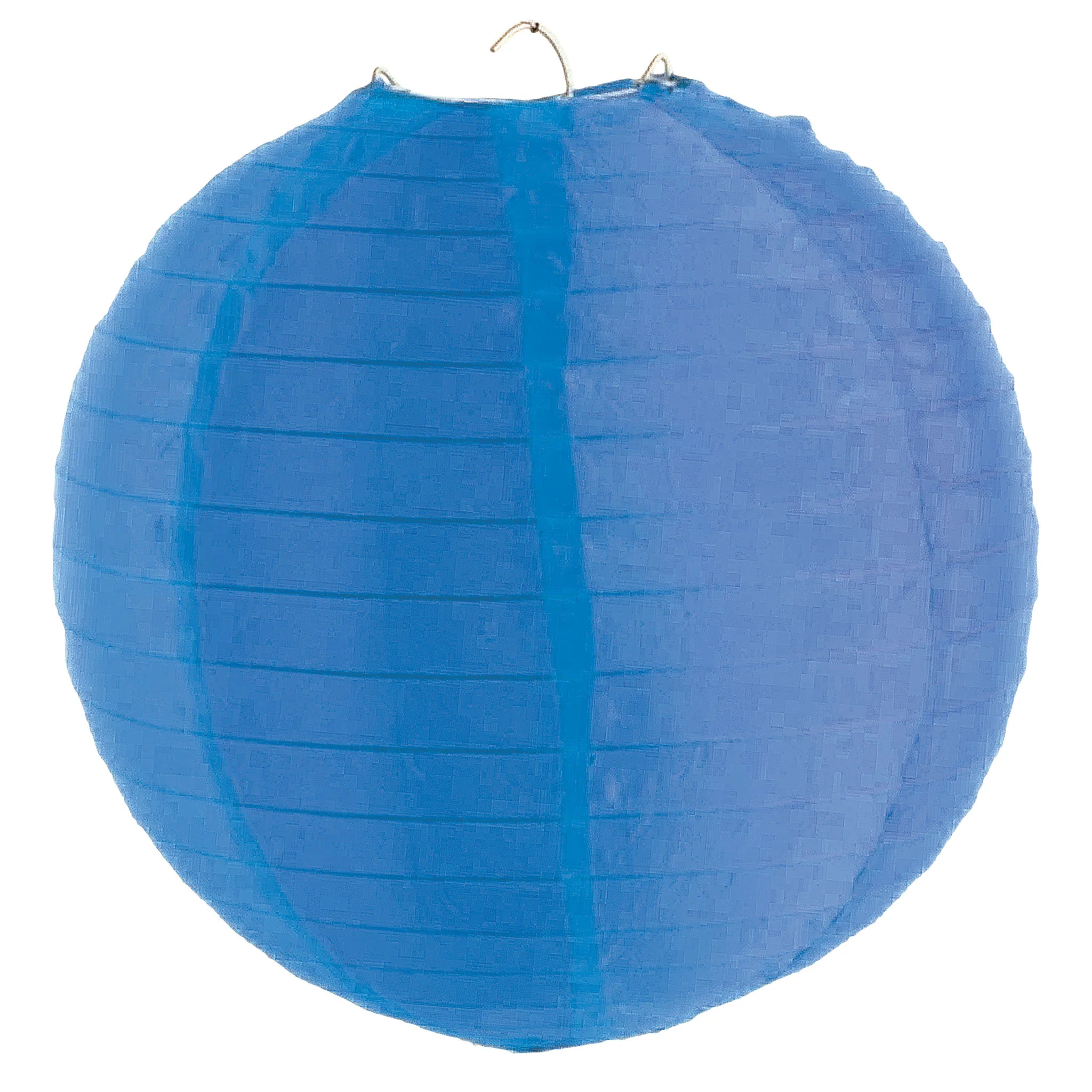 Blauwe lampion nylon 50cm