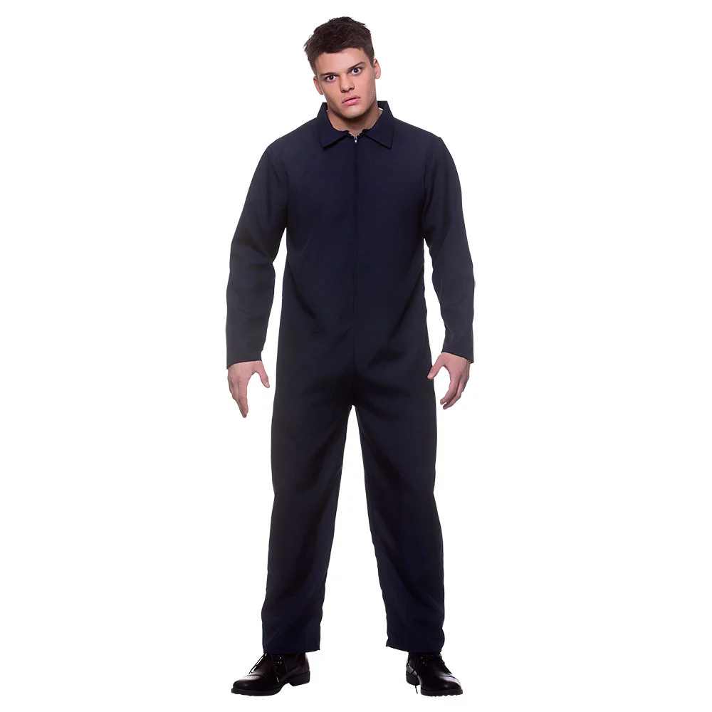 Blauwe overall monteur volwassenen
