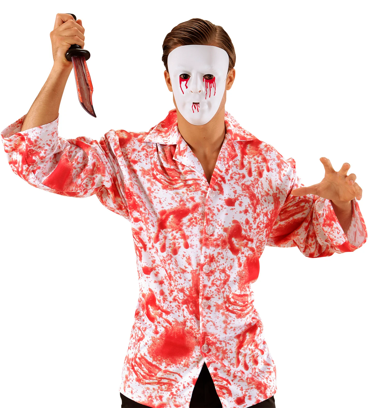 Bloedende ogen en mond masker - Image 3