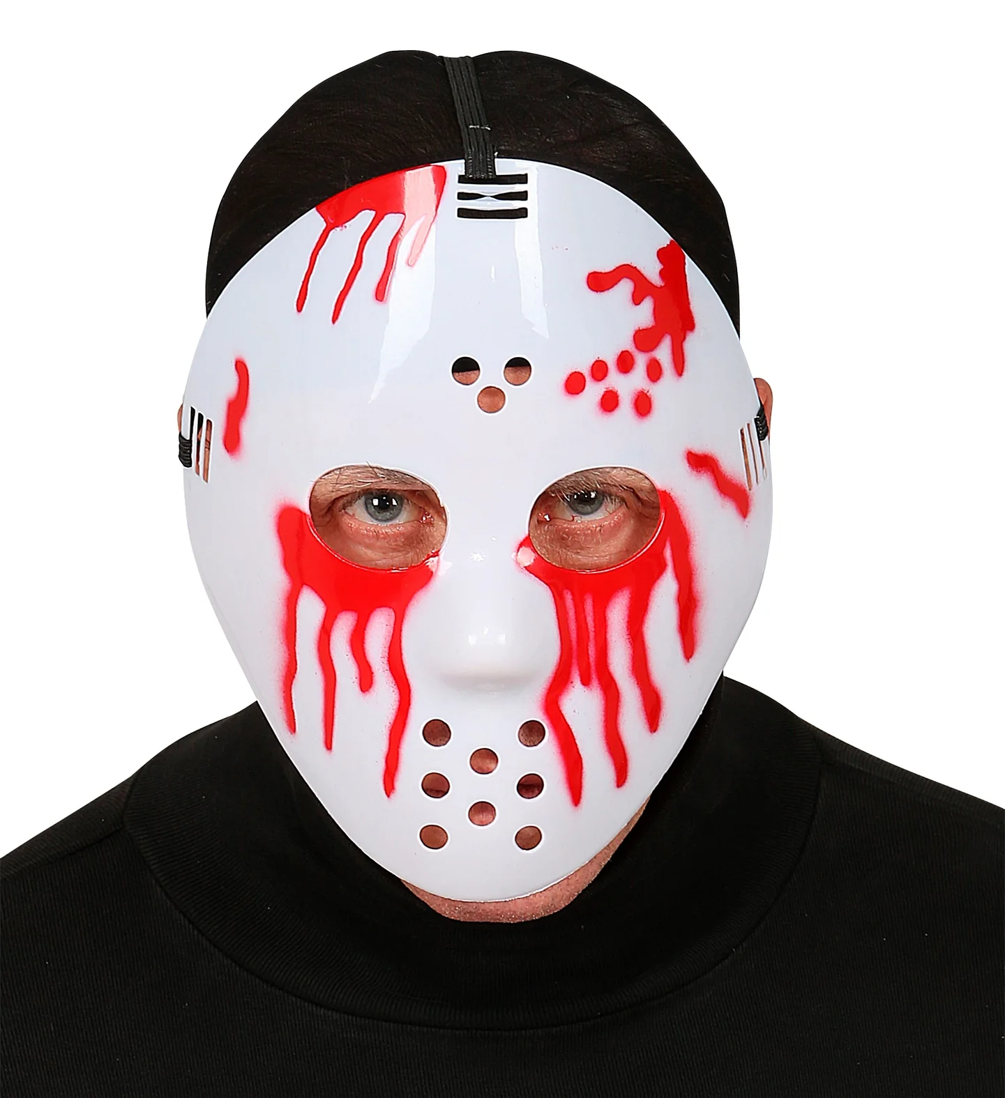 Hockey Jason masker met bloed - Image 4