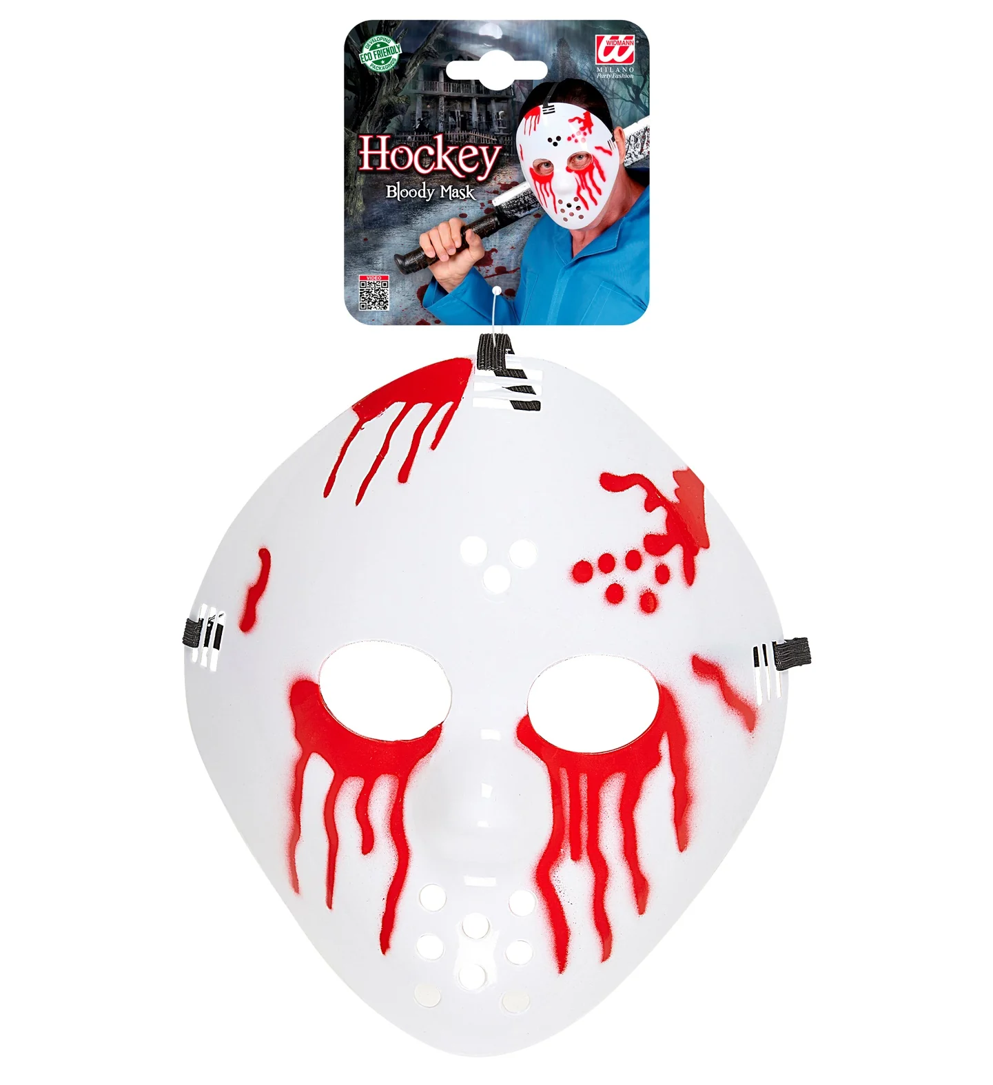Hockey Jason masker met bloed - Image 5
