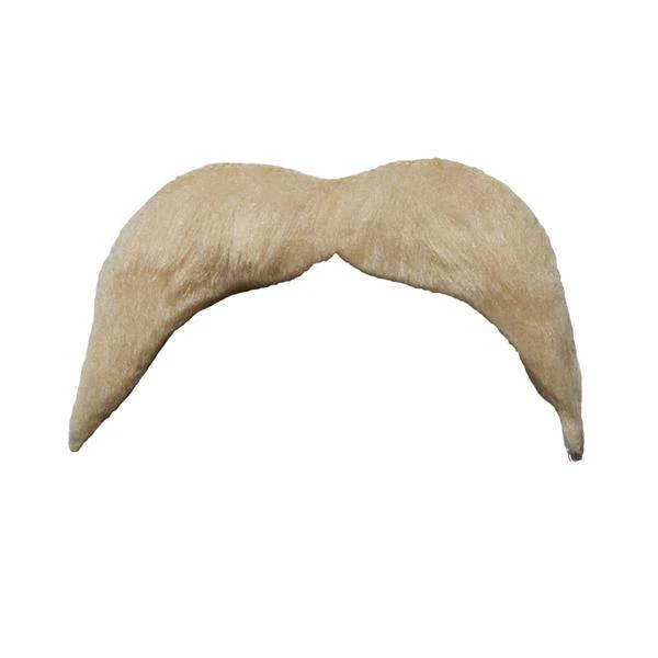 Blonde snor 70-jaren stijl - Image 2