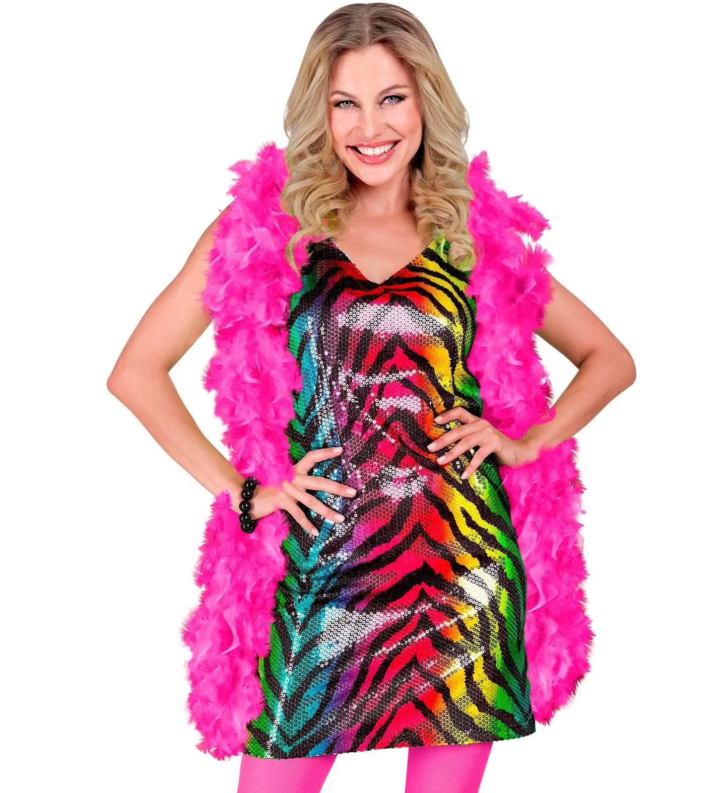 Boa Esther donker roze 180cm - Image 3