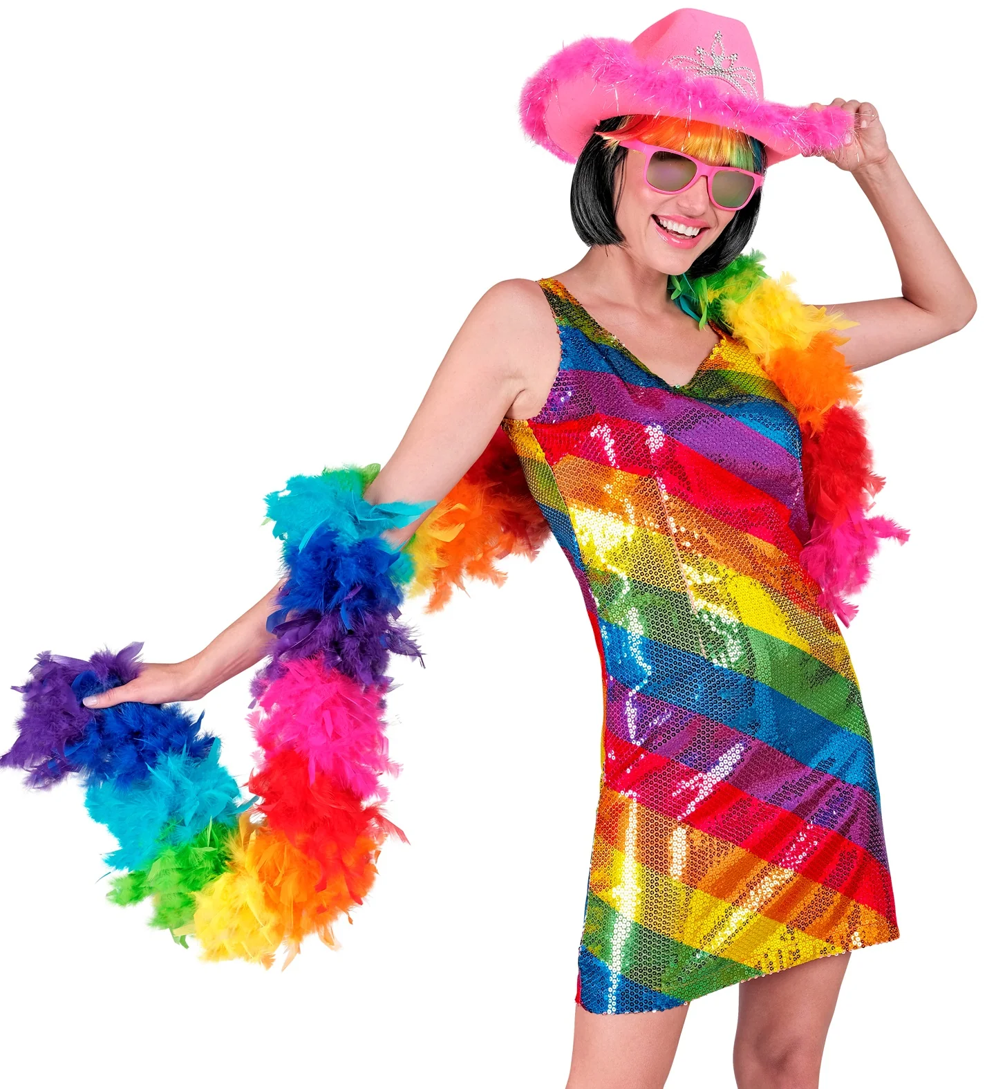 Boa Joyce regenboog 180cm - Image 2