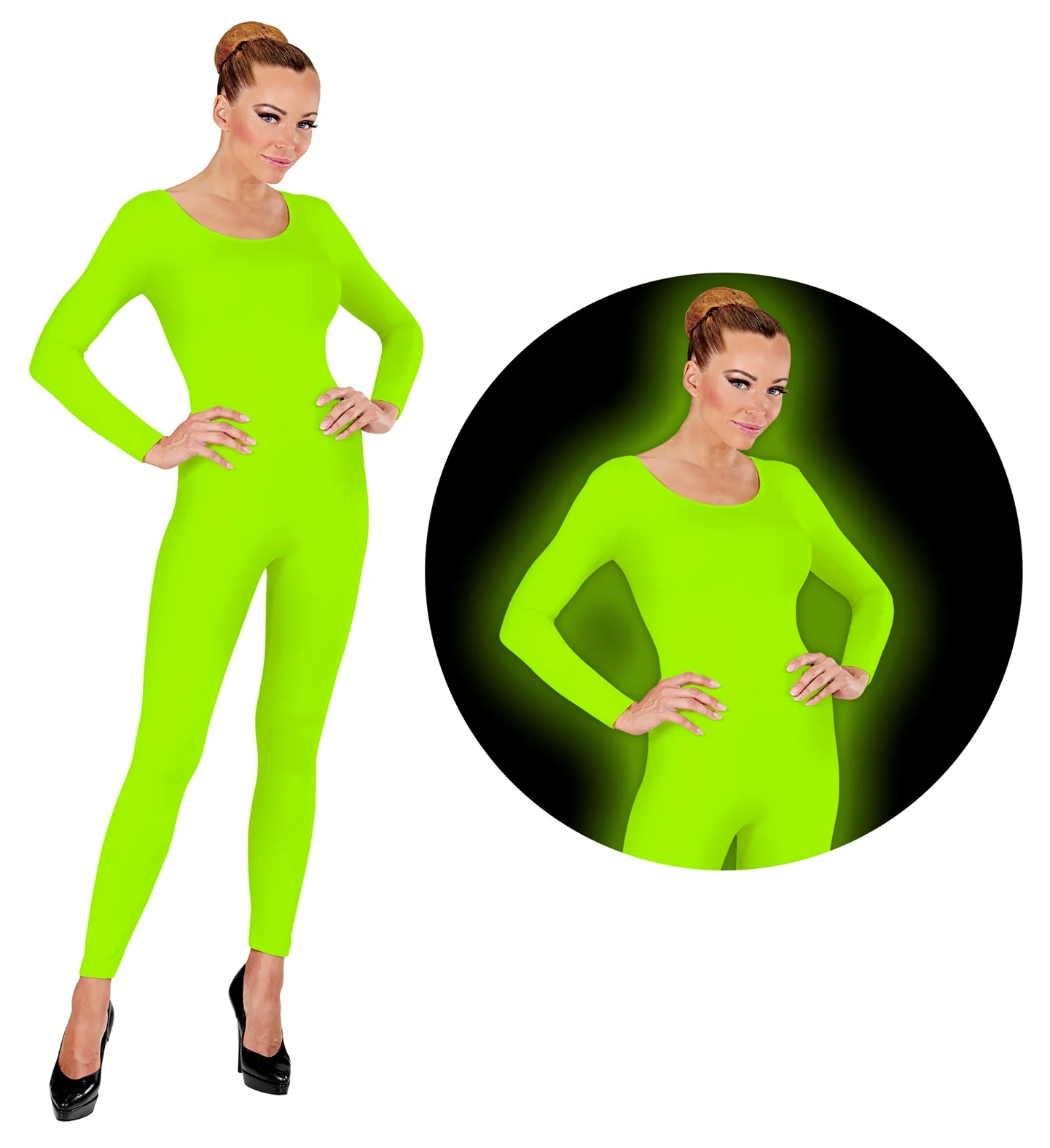 Bodysuit neon groen - Image 2