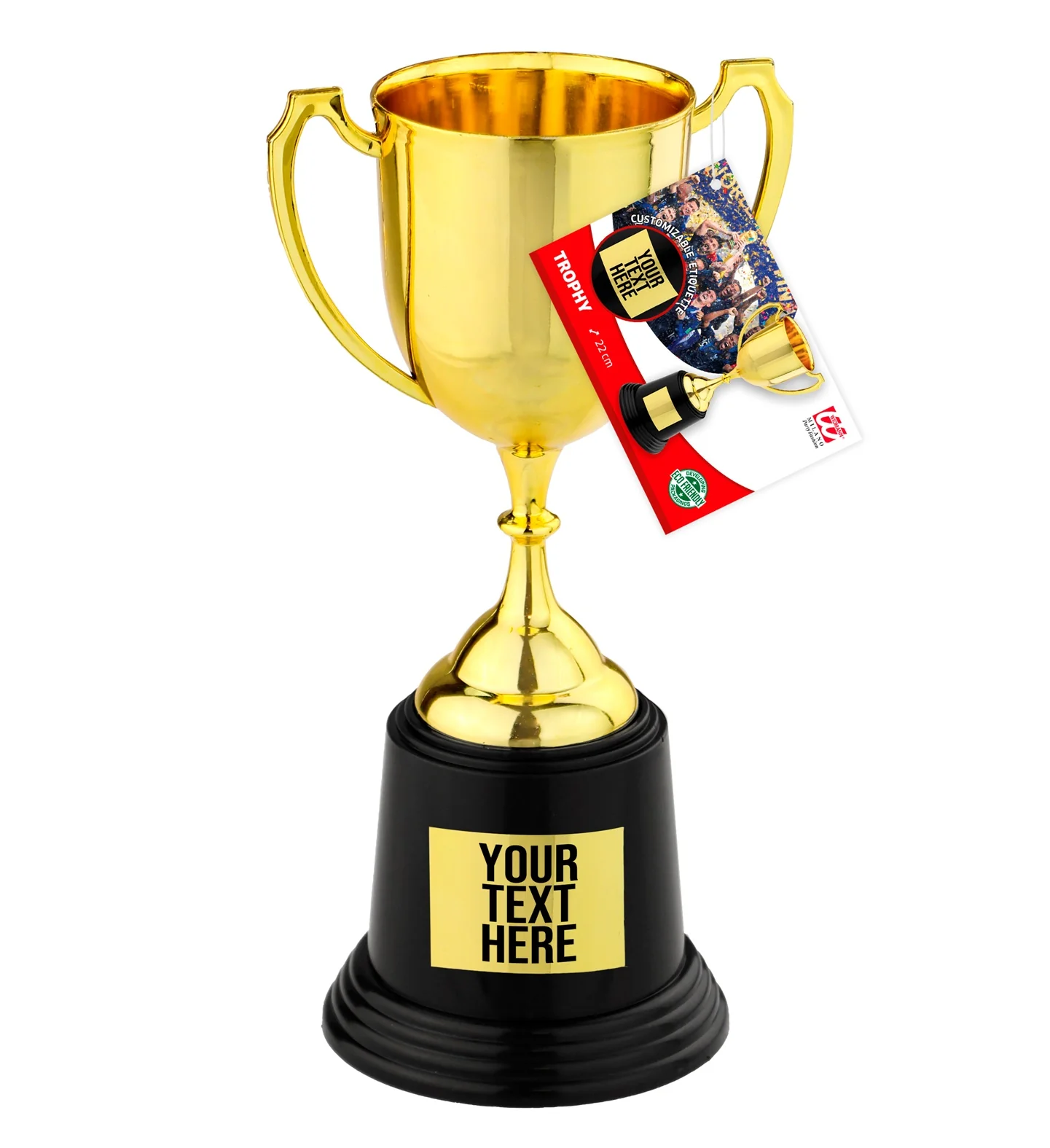 Nep trofee winnaar met etiket - Image 6