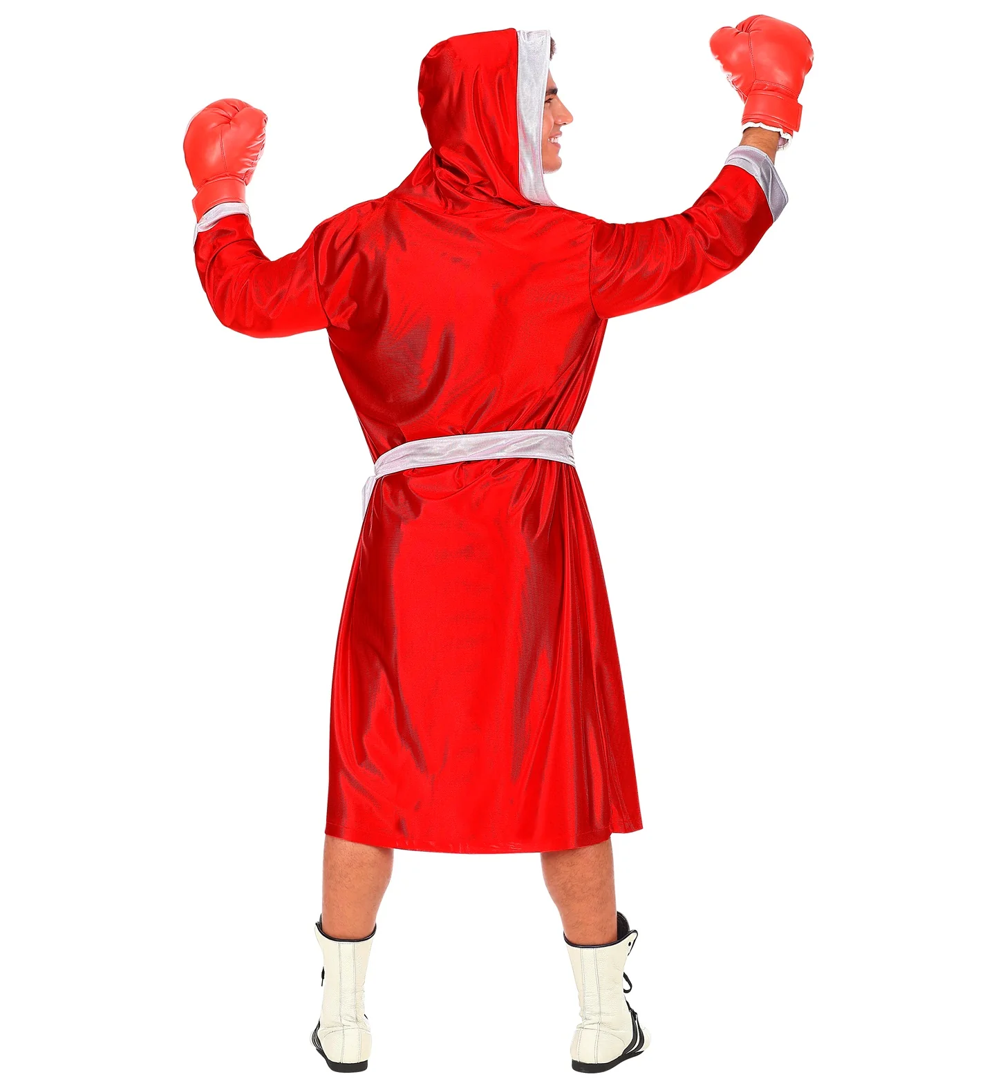 Bokser kostuum rood - Image 3