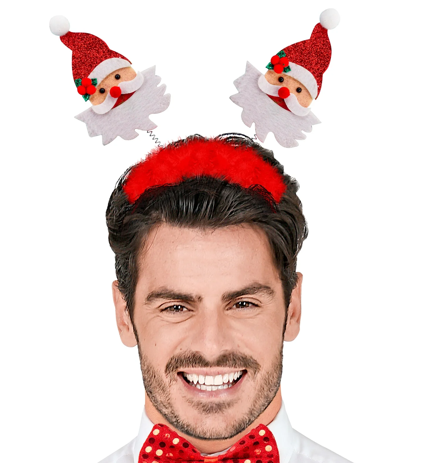 Bopper Kerstman met boa en klatergoud - Image 2