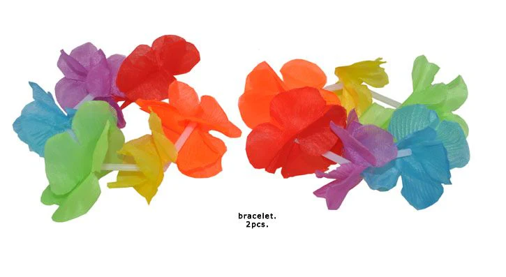 Hawaii armbanden met bloemen - Image 2
