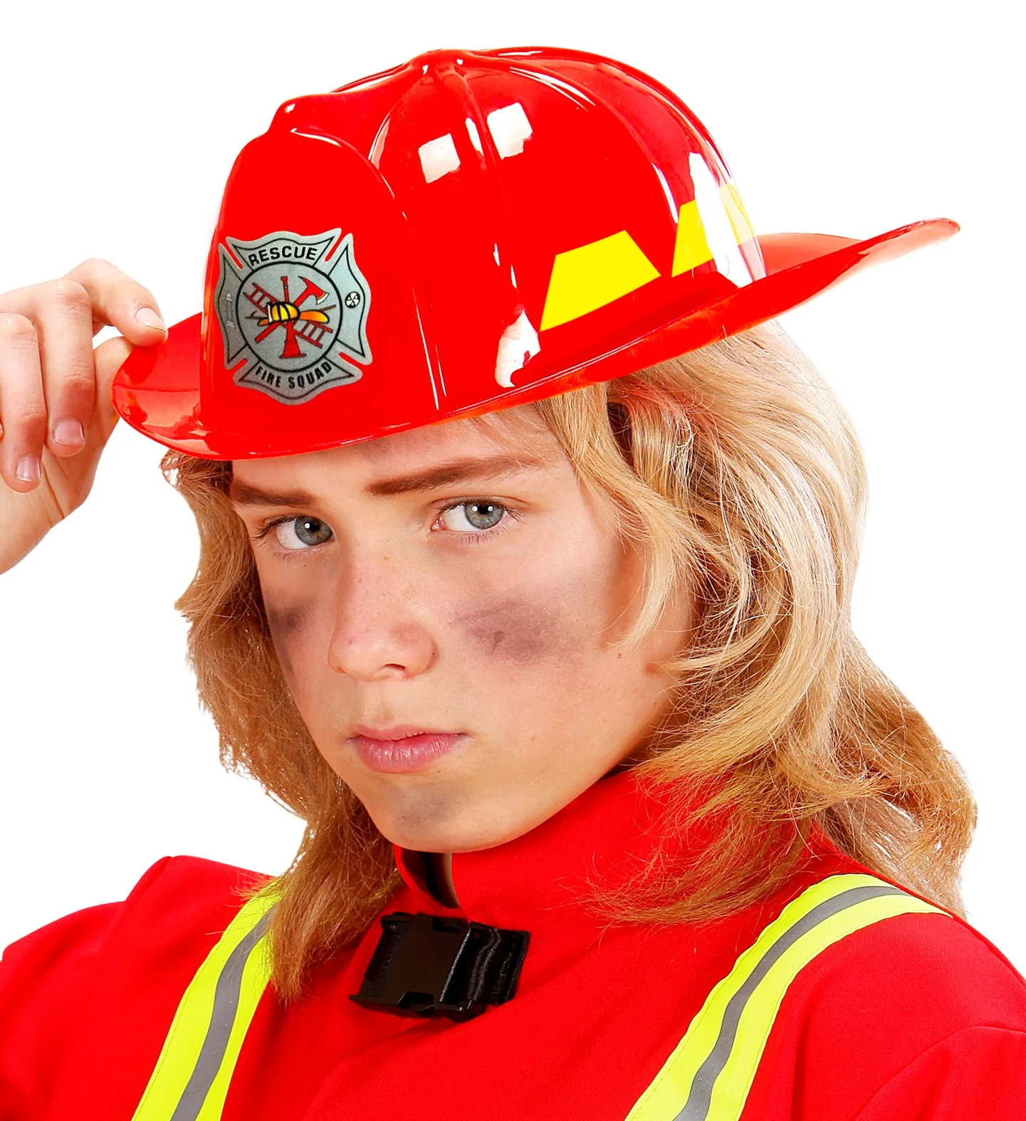Brandweerhelm kind van hard plastic - Image 2
