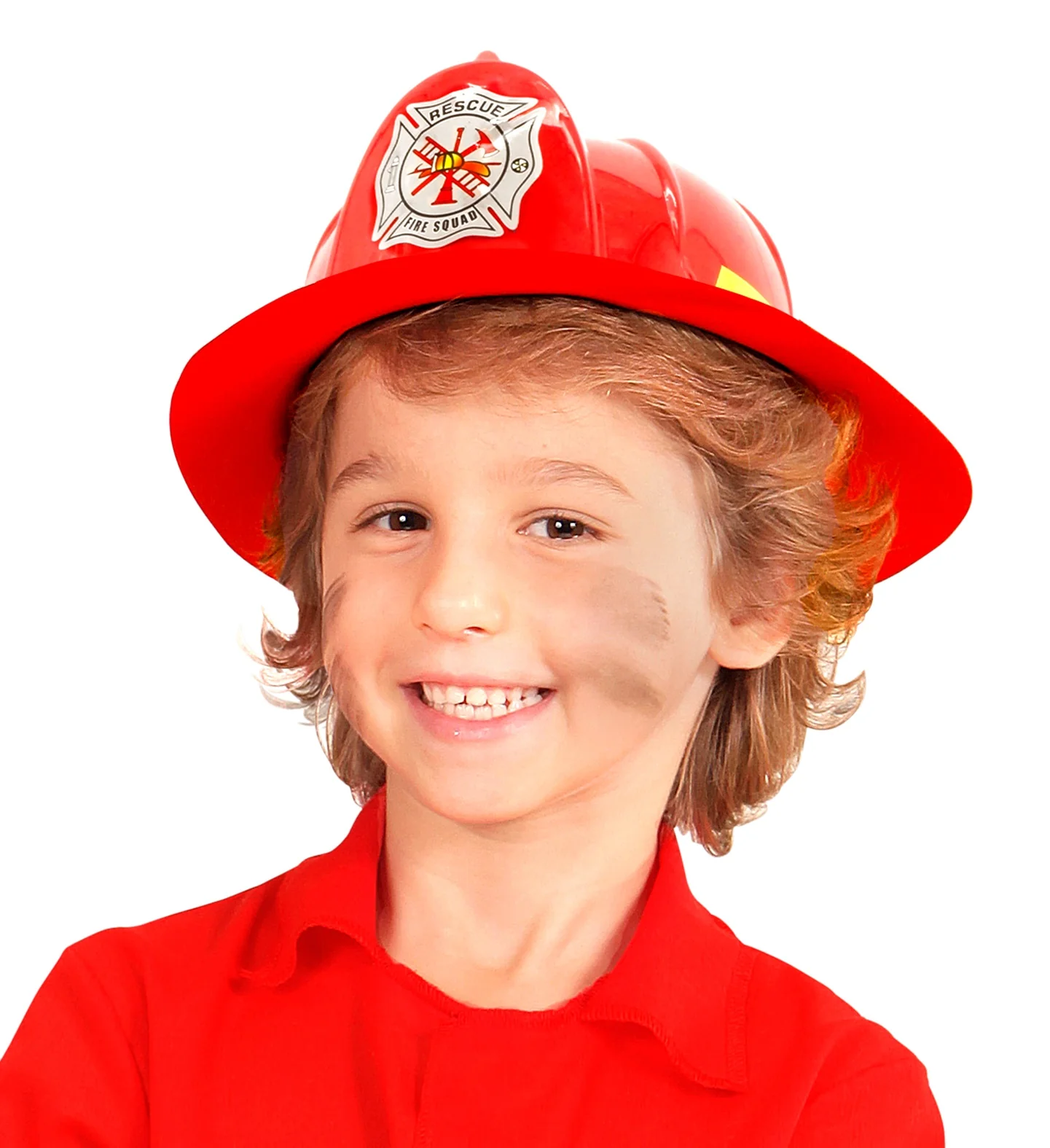 Brandweerhelm kind van hard plastic - Image 3