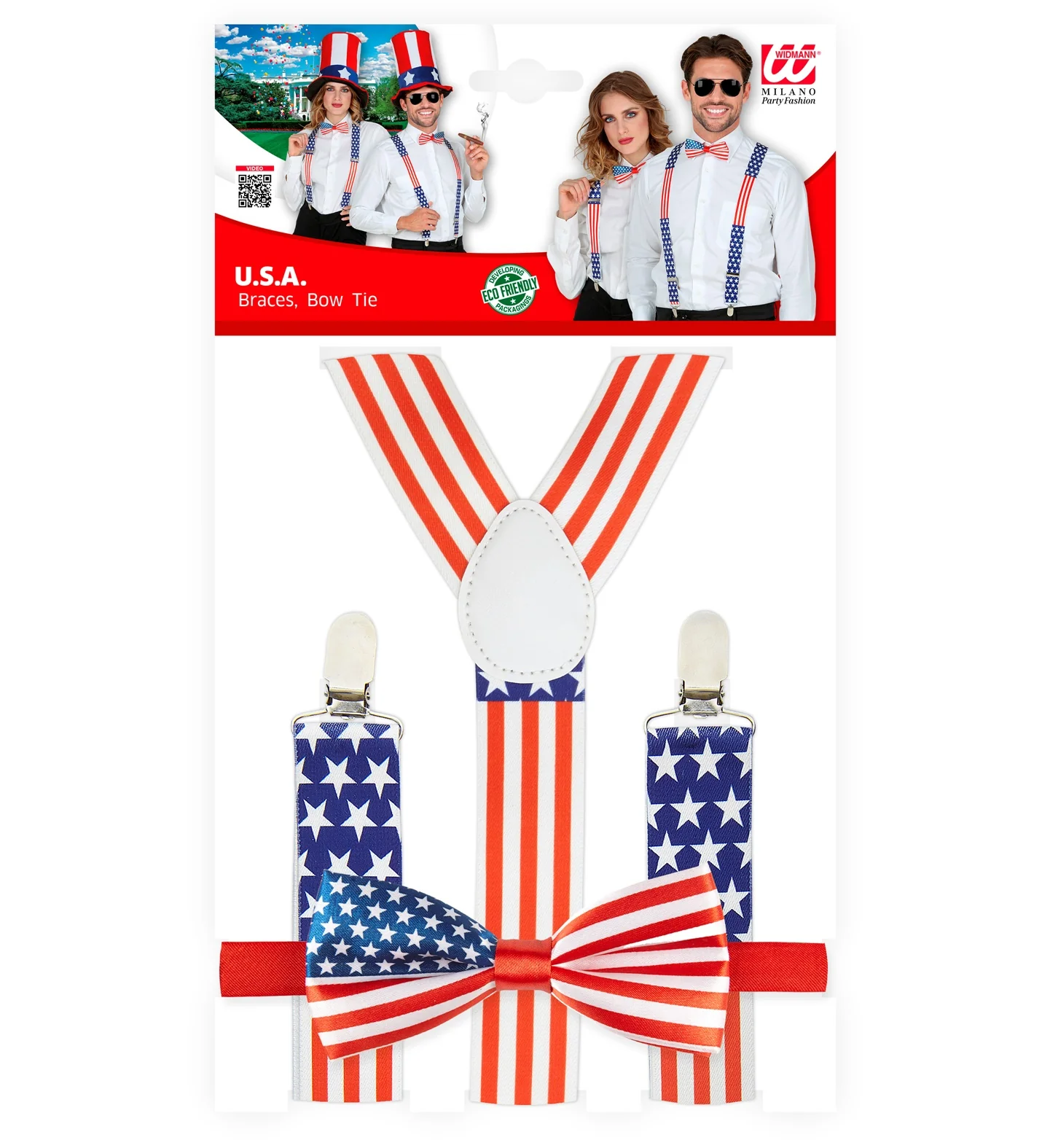 Bretels Amerika met strikje - Image 7