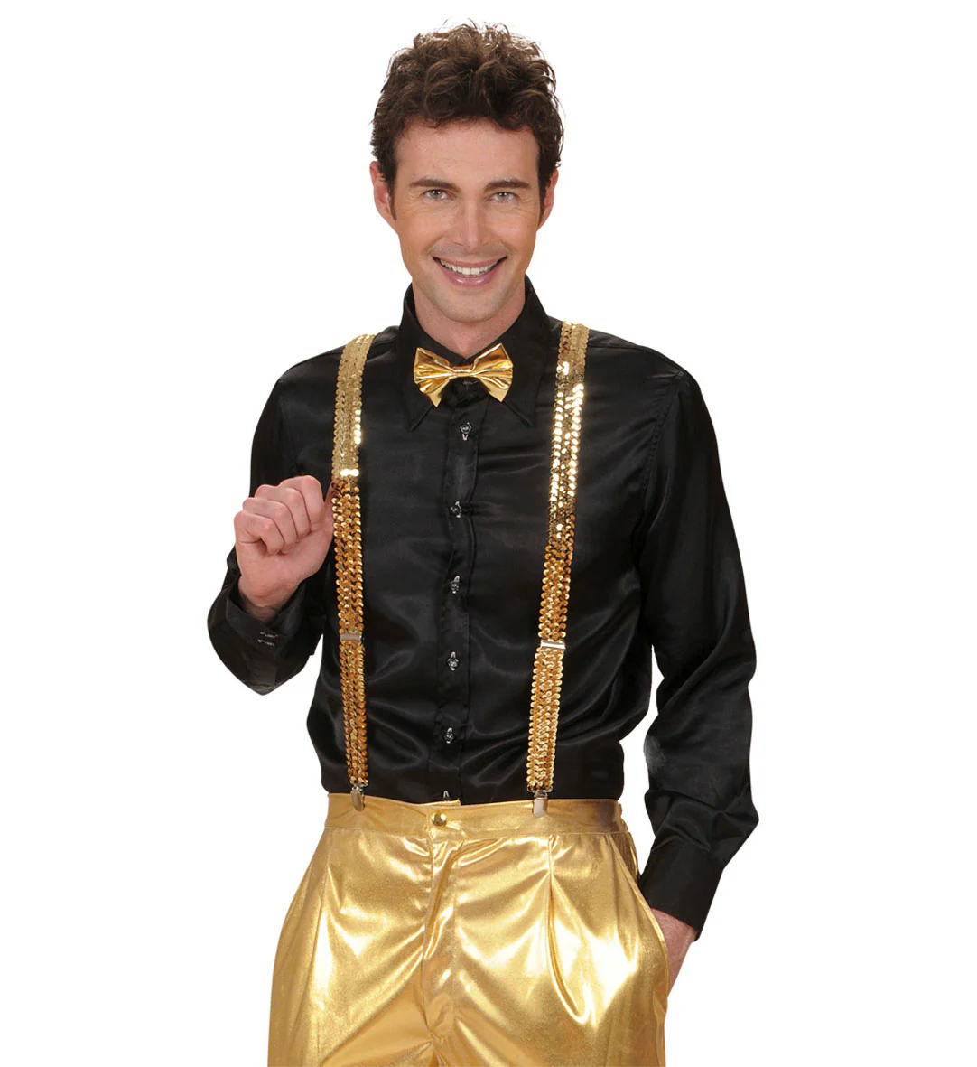 bretel pailletten goud - Image 2