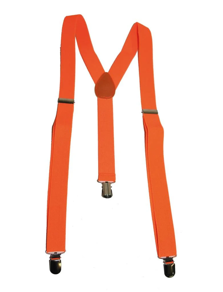 Bretellen fluor oranje - Image 2