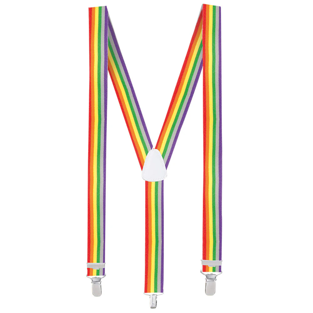 Bretels regenboogkleuren