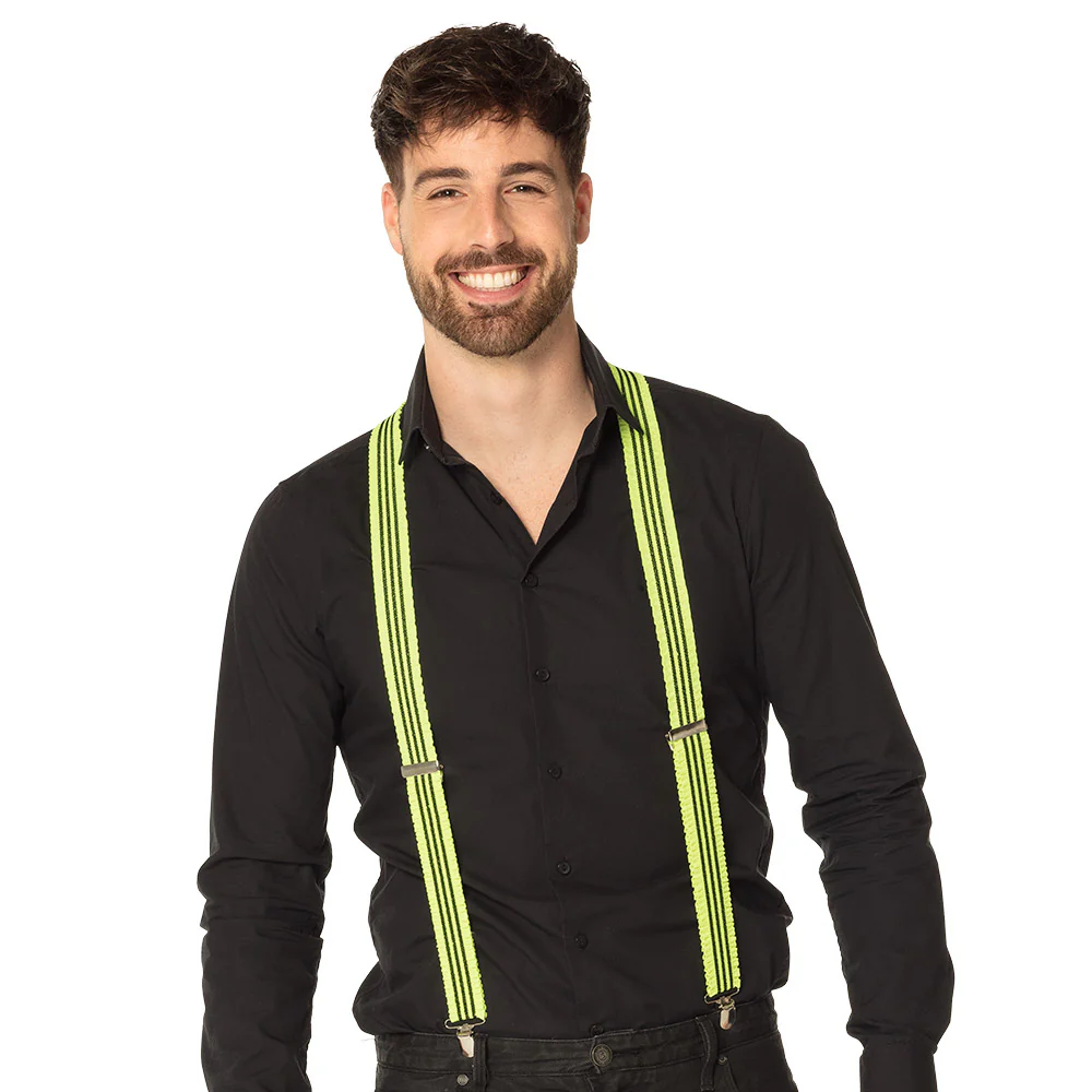 Bretels Ruches neon geel - Image 3