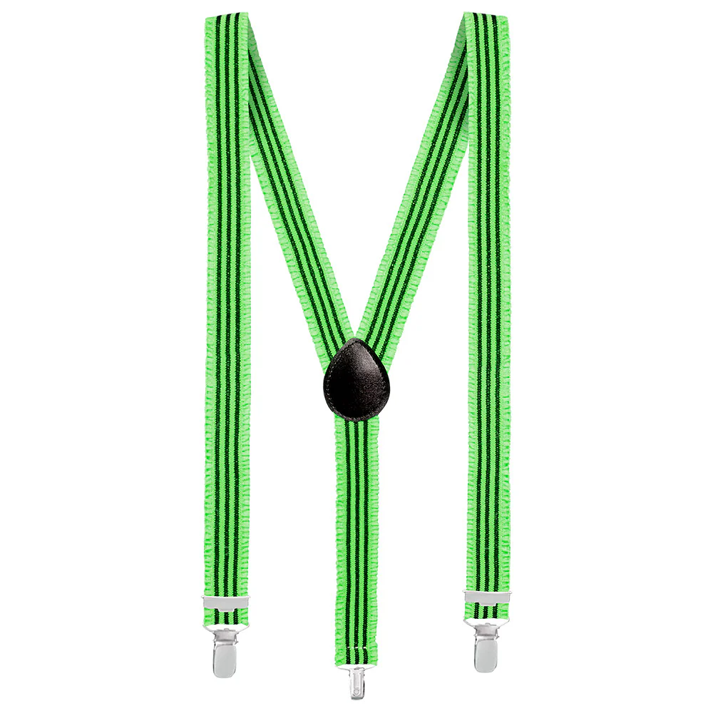 Bretels Ruches neon groen