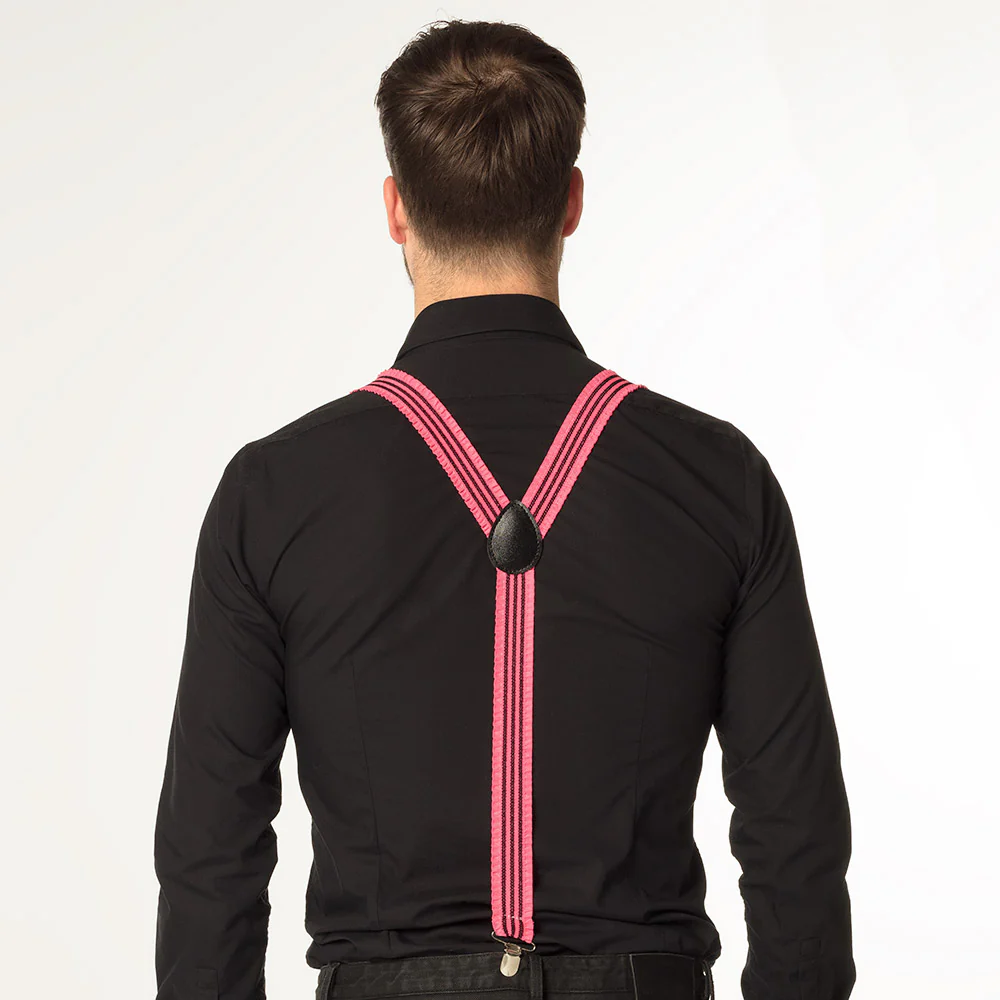 Bretels Ruches neon roze - Image 4