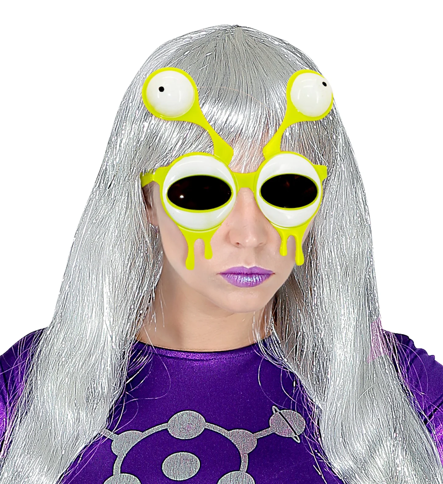 Bril Alien met dubbele ogen - Image 3
