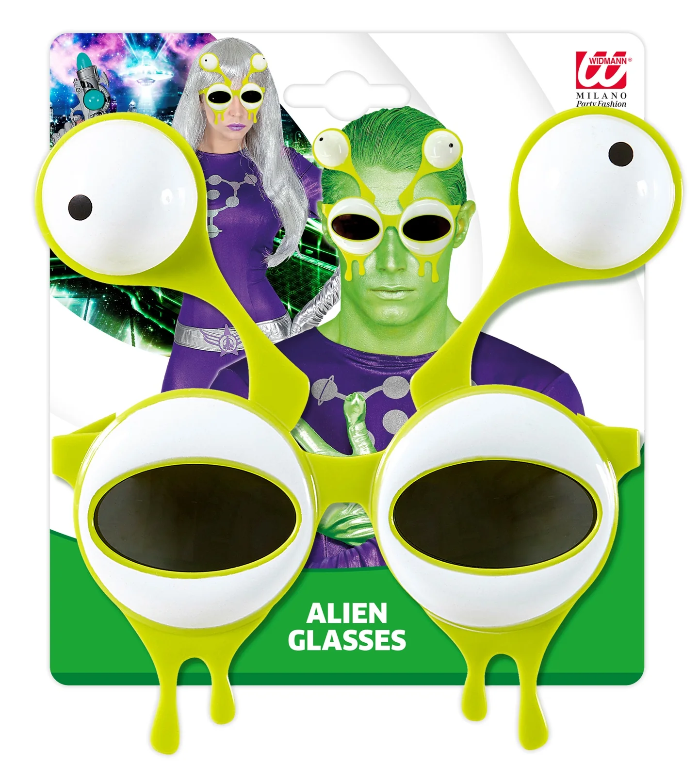 Bril Alien met dubbele ogen - Image 6