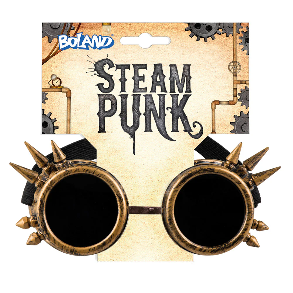 Bril steampunk Cyberpunk koper - Image 5