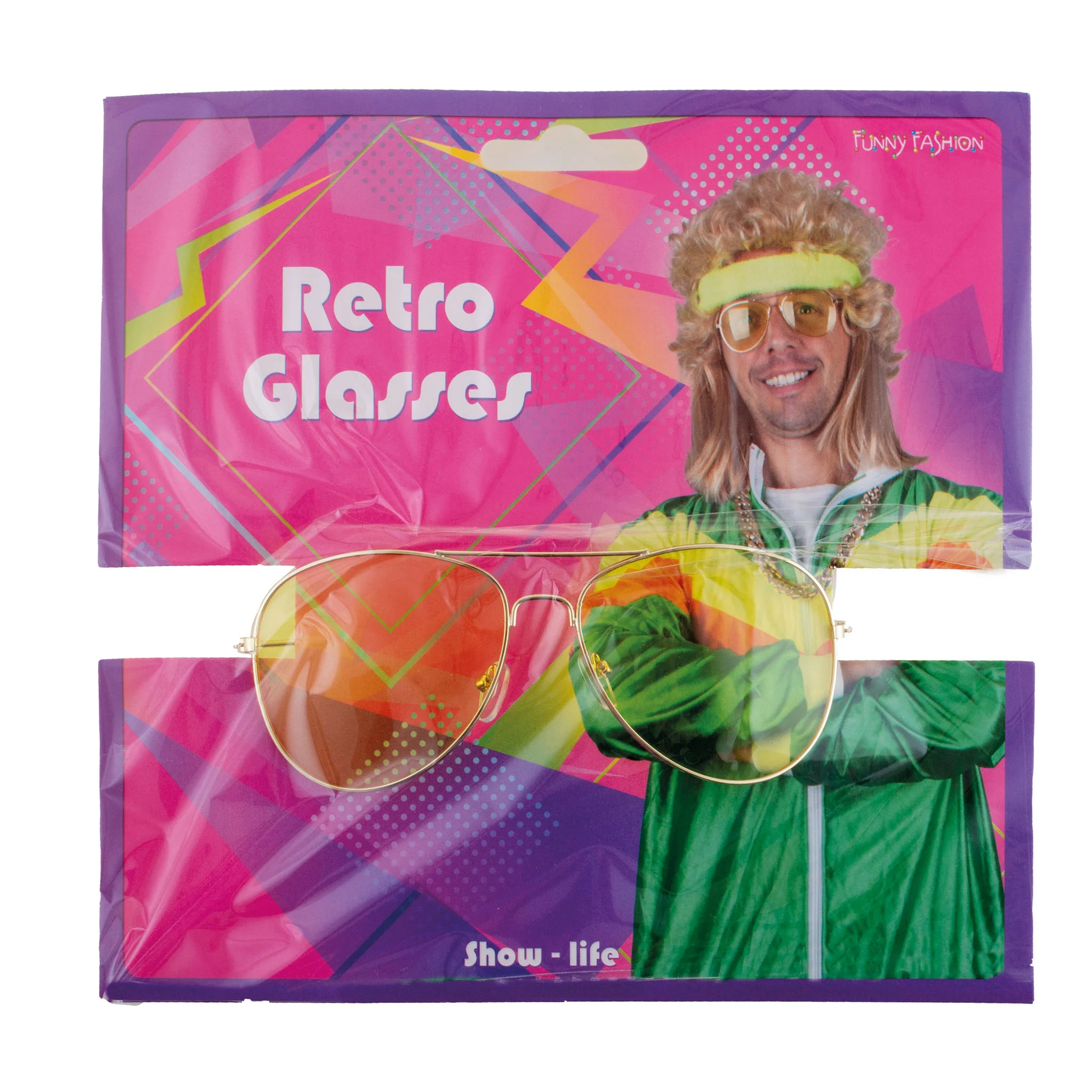 Bril piloot disco geel - Image 2