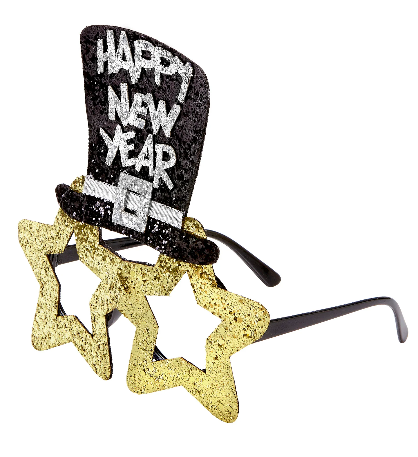 Bril, Happy New Year Goud - Image 2