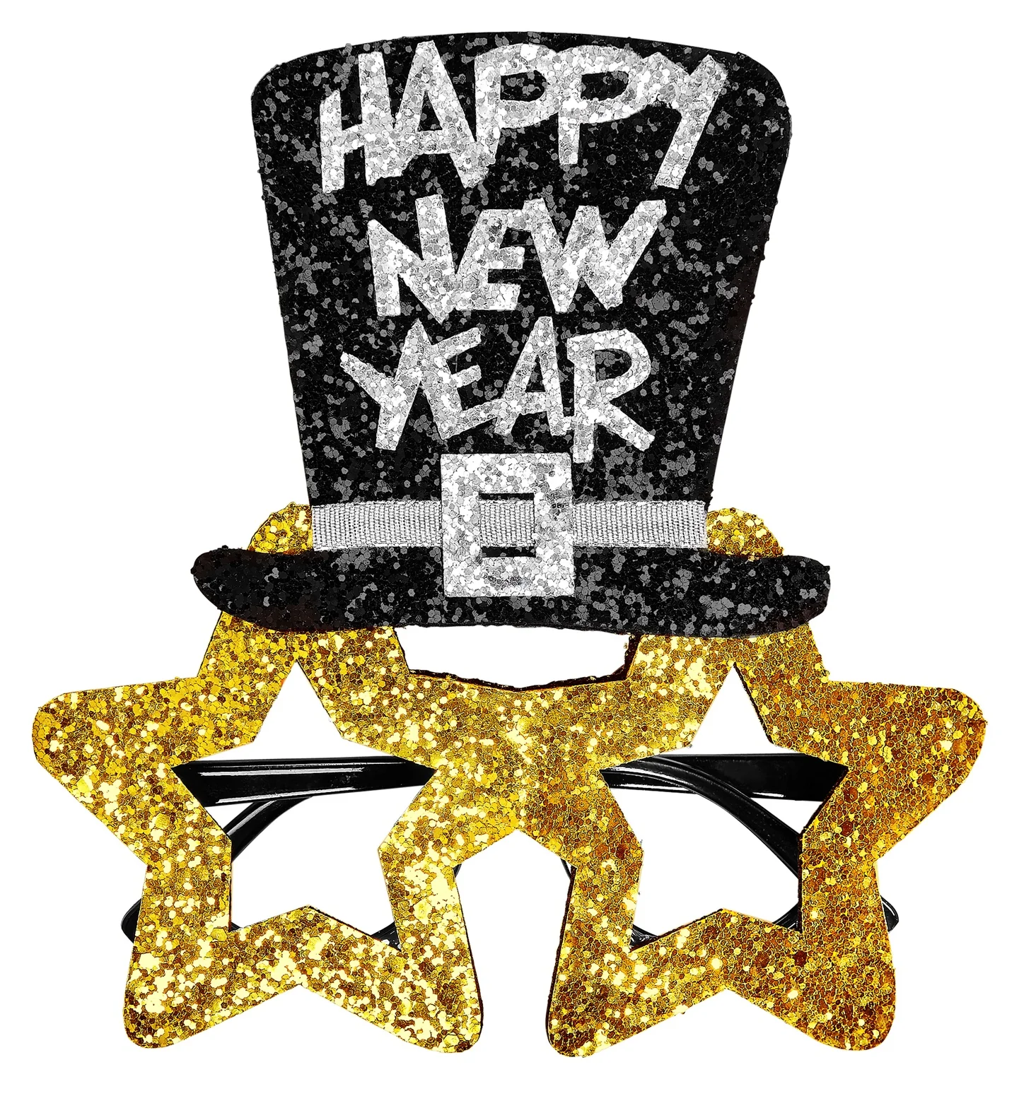 Bril, Happy New Year Goud - Image 6