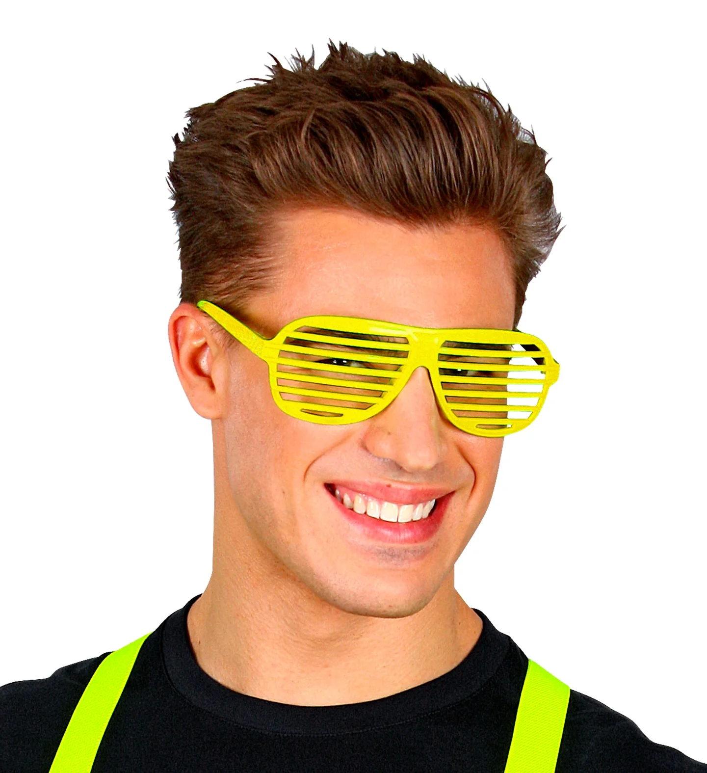 Gele bril met luikjes - Image 3