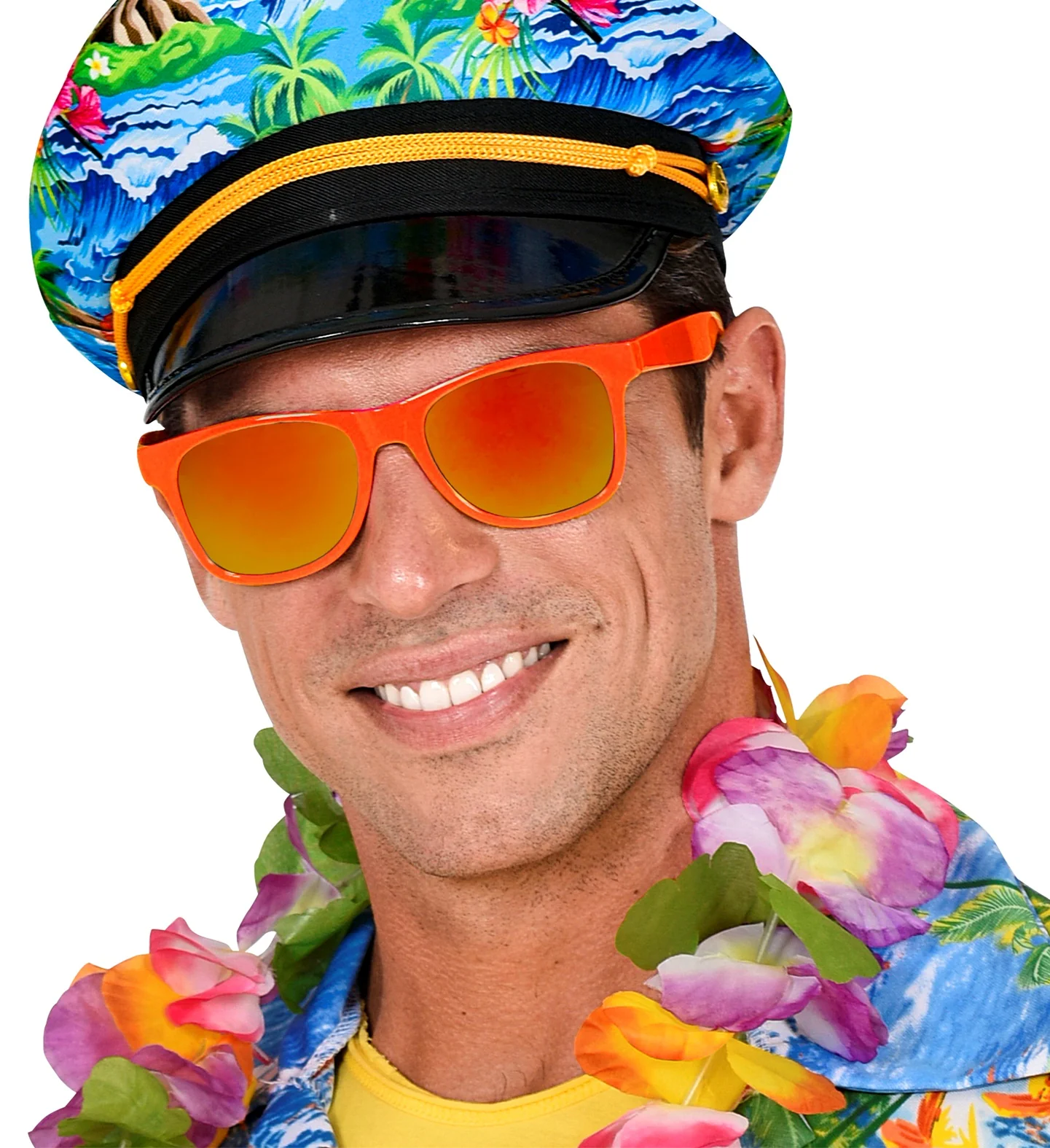Oranje karakter bril Blues brother - Image 3