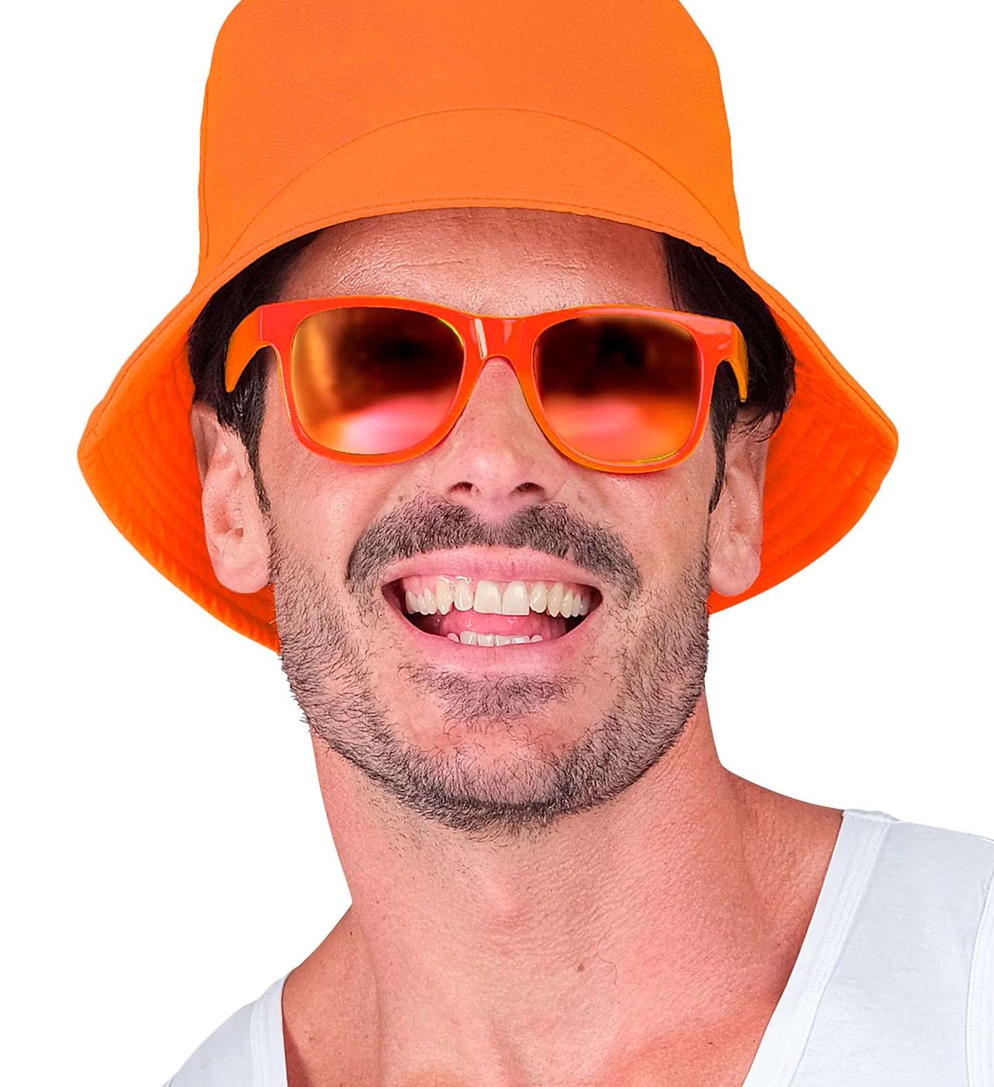 Oranje karakter bril Blues brother - Image 4