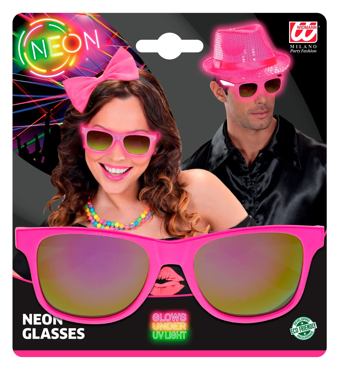 Roze karakter bril Blues brother - Image 6