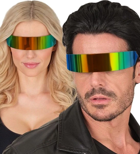 Bril spiegelglas regenboog Stijn - Image 6