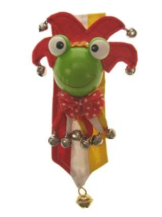 Broche kikkerkop