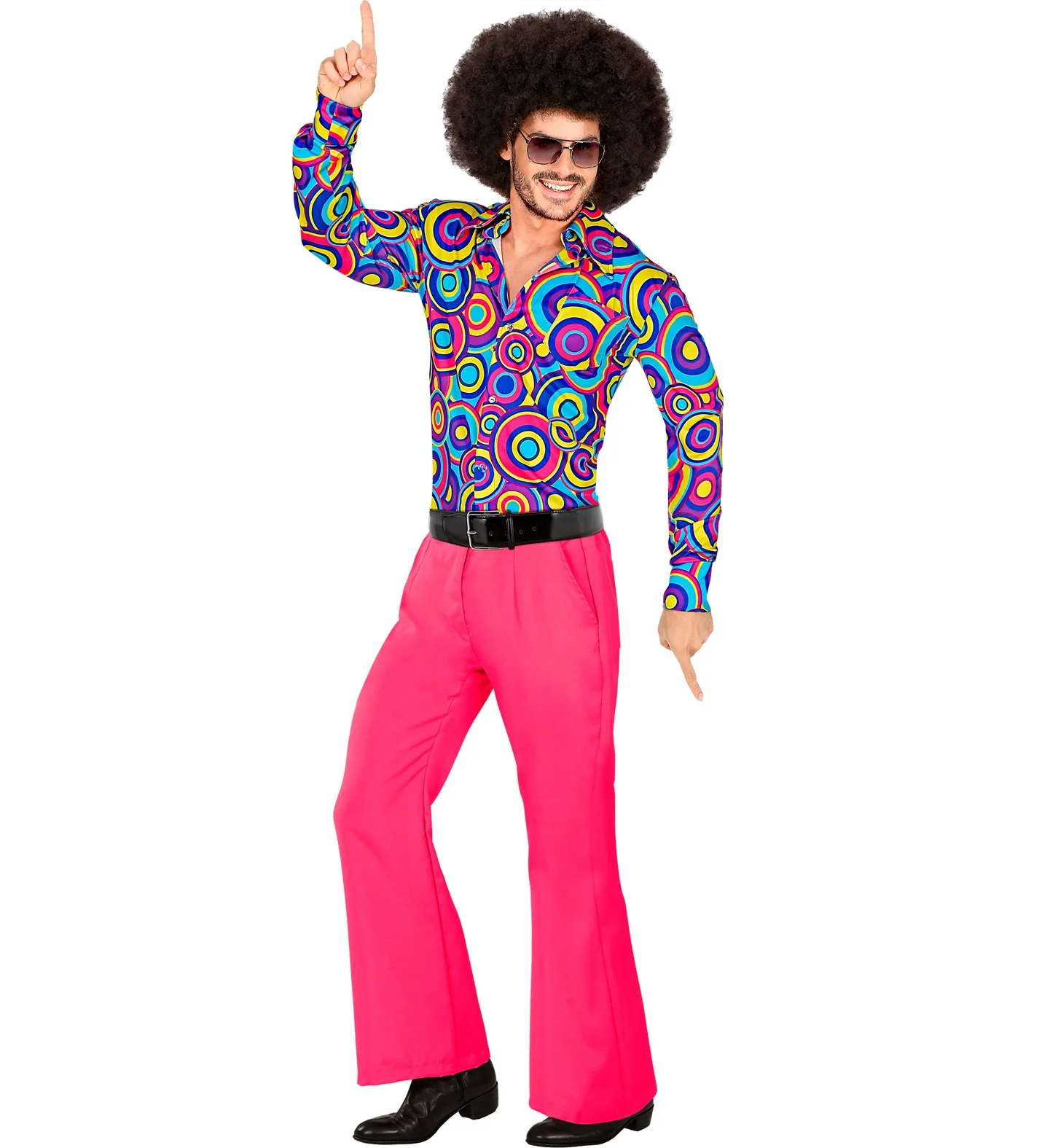 Jaren 70 broek roze - Image 2